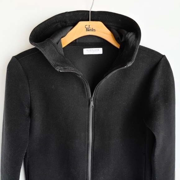 EVERLANE Soft Shell Zip Front Jacket - Picture 3 of 11